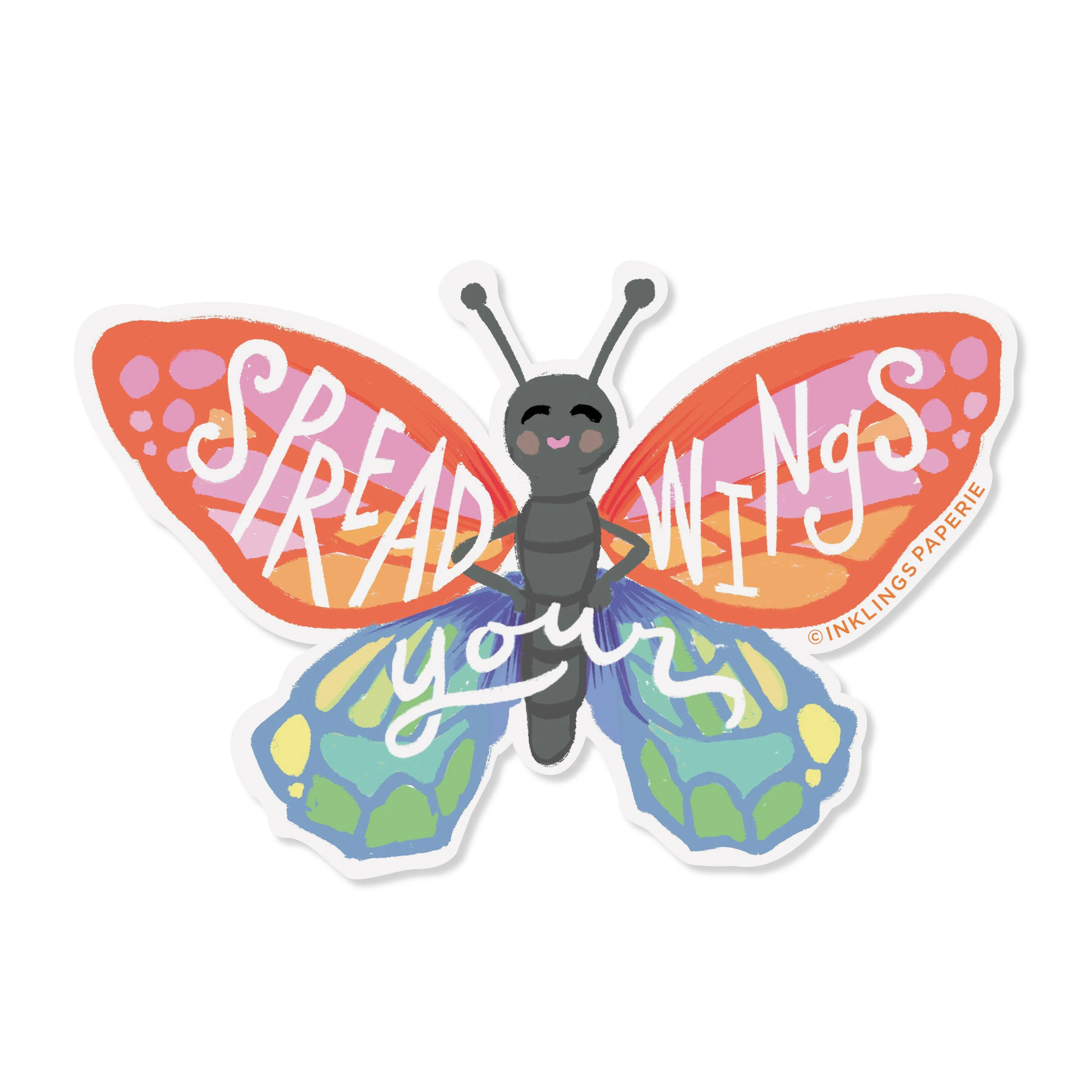 Butterfly Vinyl Sticker
