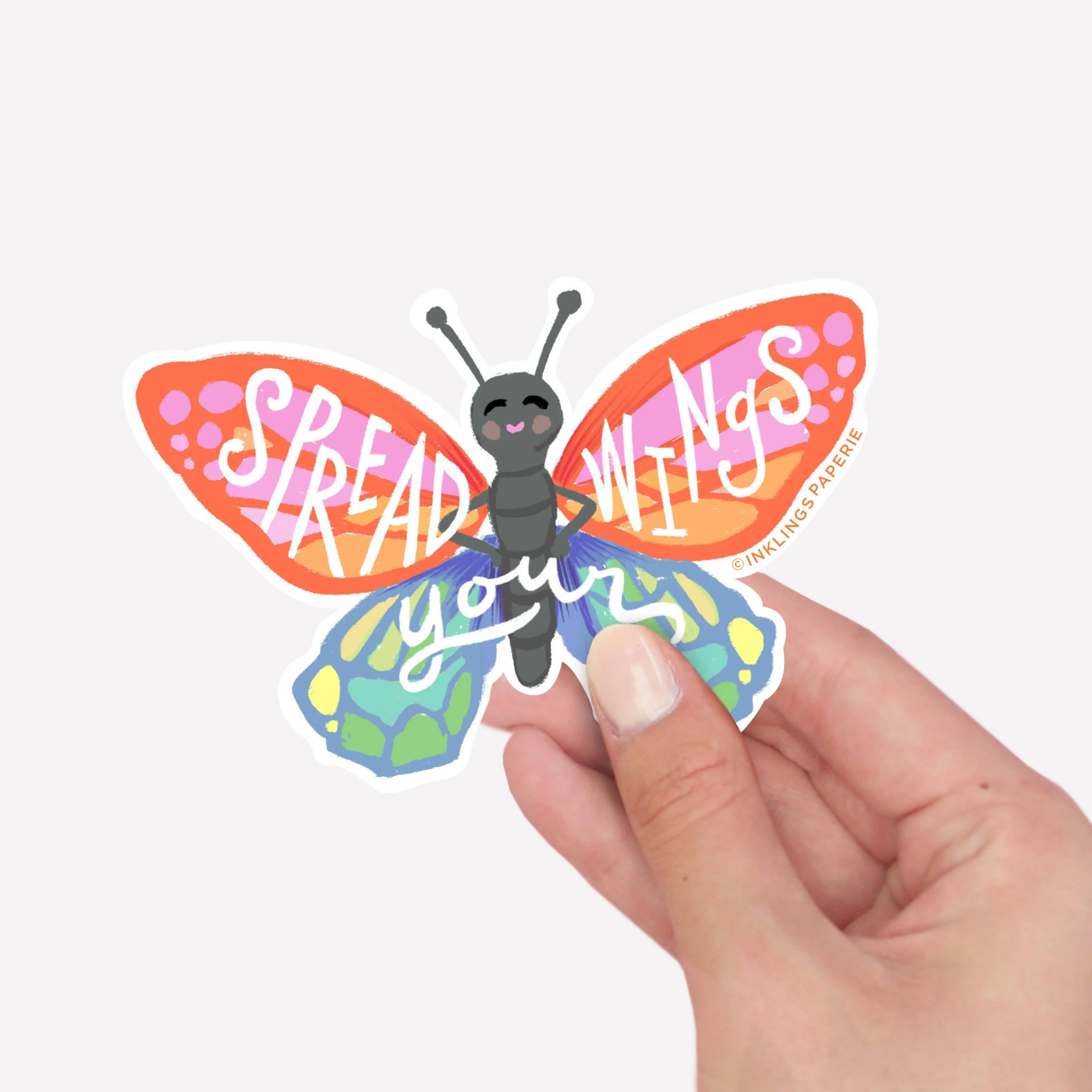 Butterfly Vinyl Sticker
