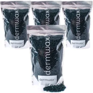 California Ocean Blue - Stripless Hard Wax Beads / 2 lb Bag / Case of 4 Bags = 8 lbs Total by Dermwax