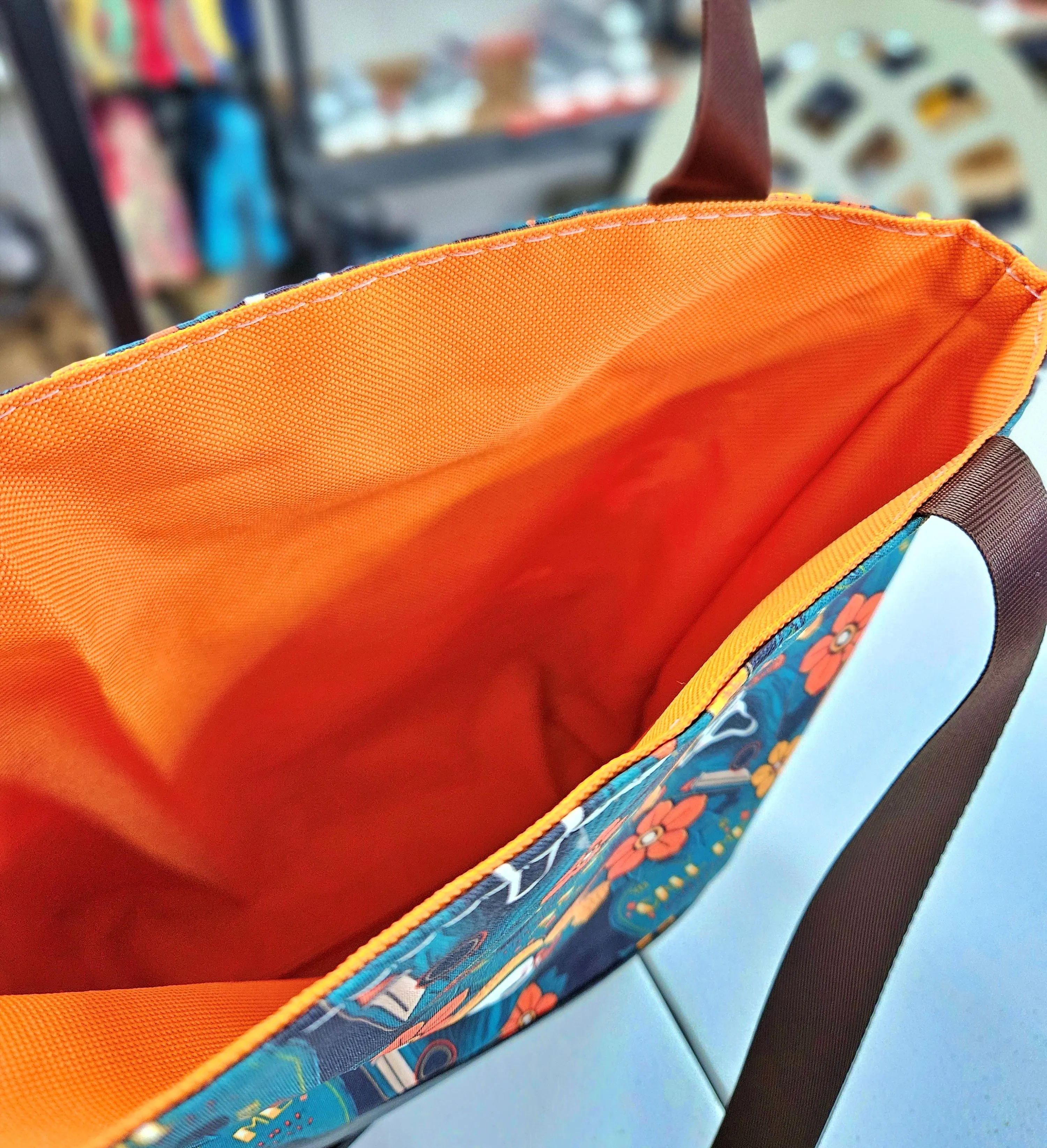 Call Me Green Scream Tote Bag; Pixie Tote