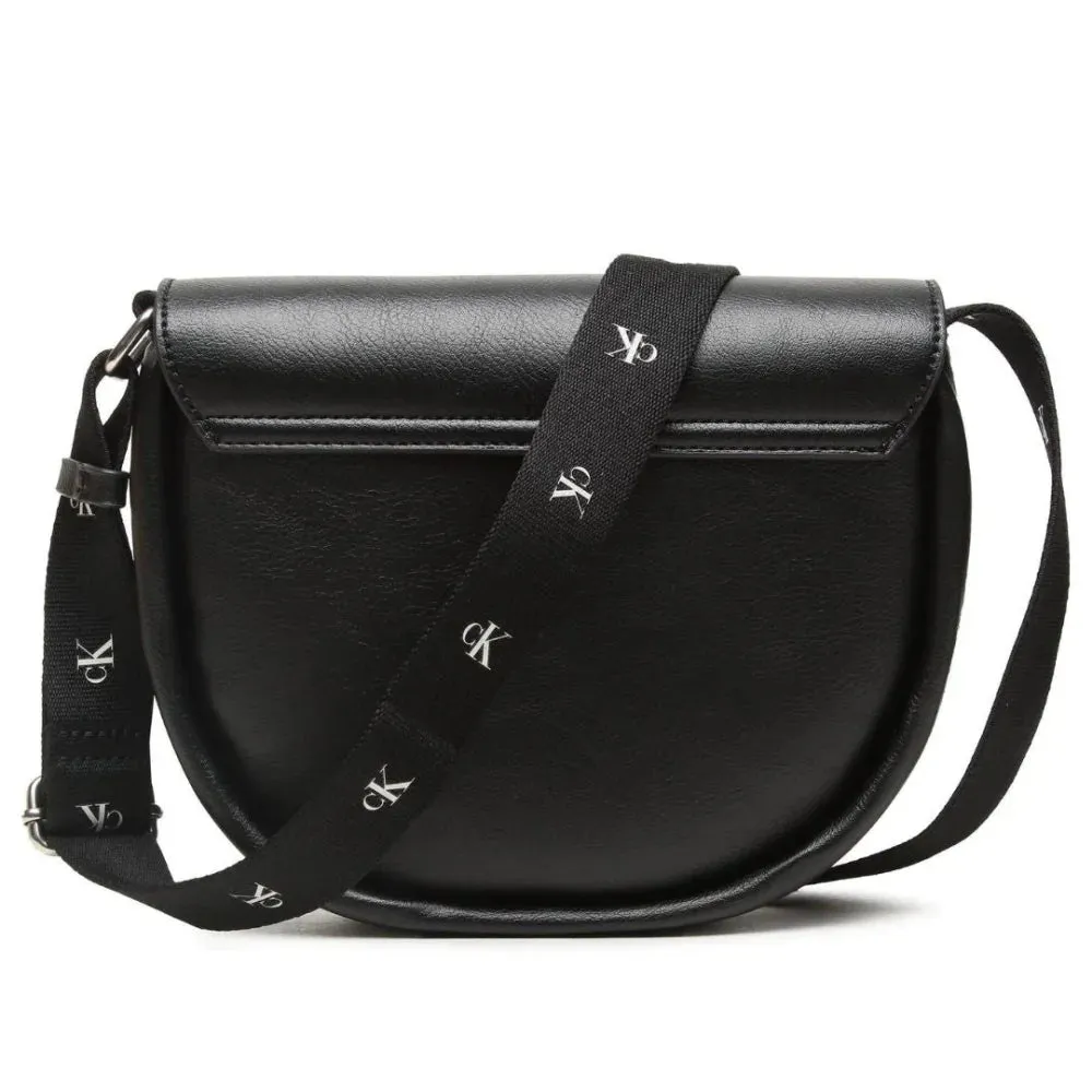 Calvin Klein Jeans Ultralight Saddle22 Pu Crossbody K60K610846-BLK