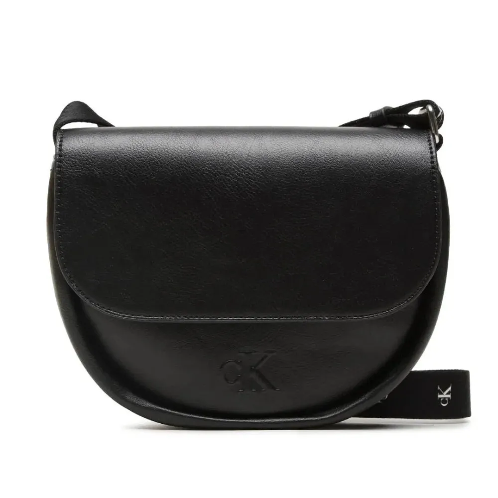 Calvin Klein Jeans Ultralight Saddle22 Pu Crossbody K60K610846-BLK