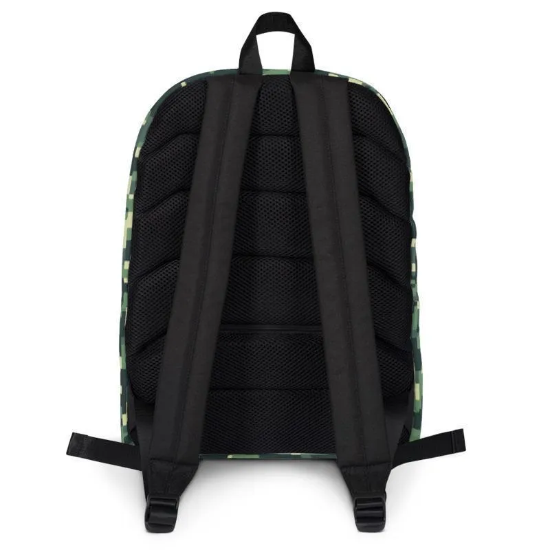 Camo Backpack - Pixel Camouflage bag