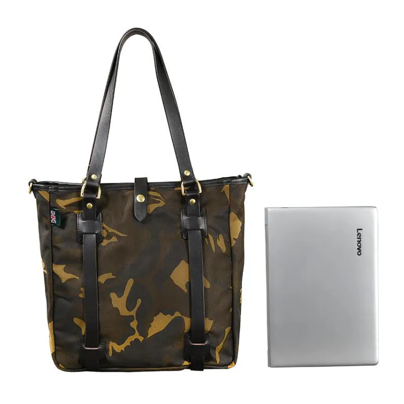 Canvas Men Tote Bag Camouflage Shoulder Bag Vintage Men Messenger Bag ESS399