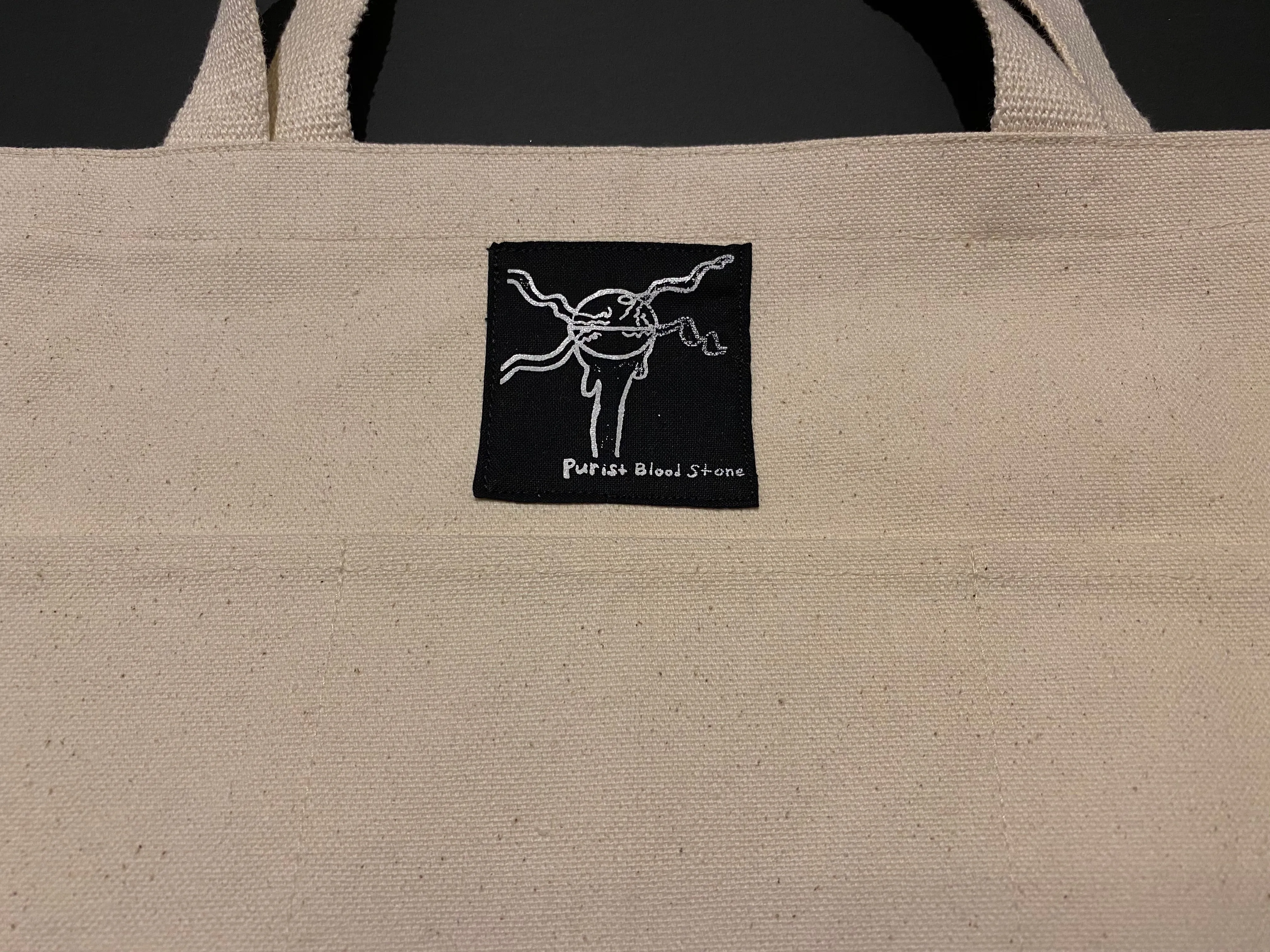 Canvas Tote Bags with Pockets