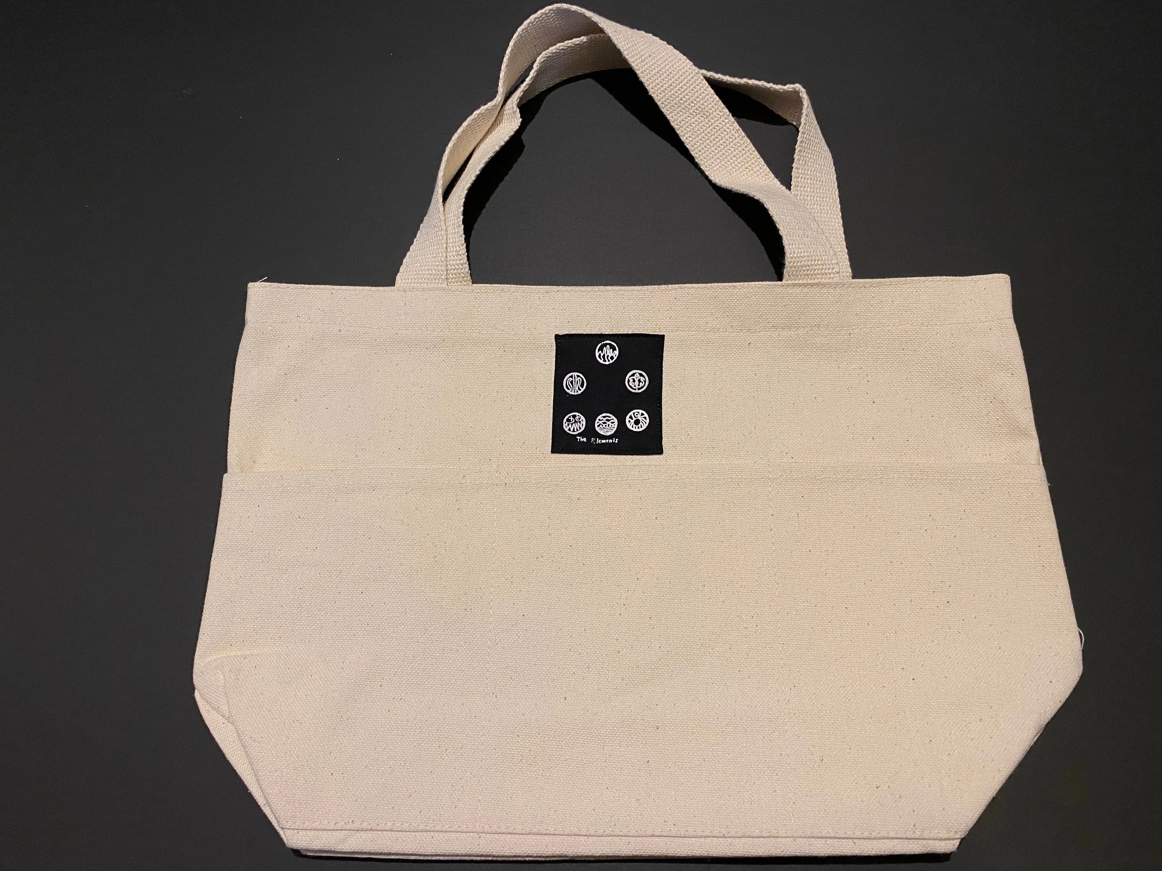 Canvas Tote Bags with Pockets