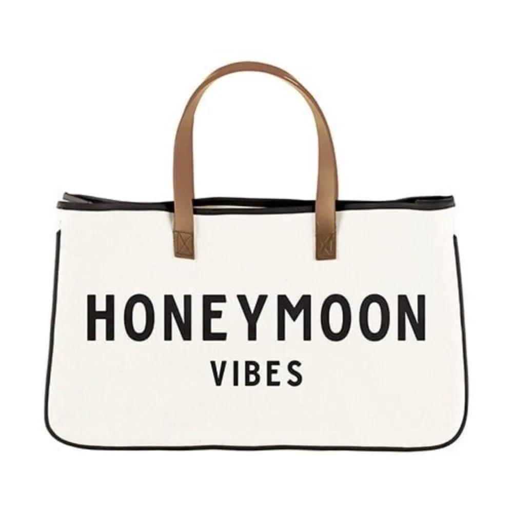 Canvas Tote | Honeymoon Vibes
