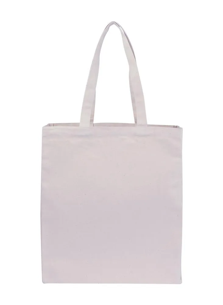 Canvas Tote With Full Gusset - Plain Bag