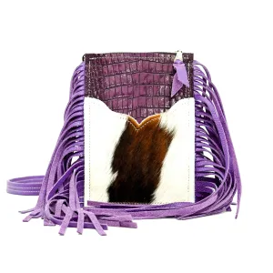 Carrie - Tricolor w/ Amethyst Croc