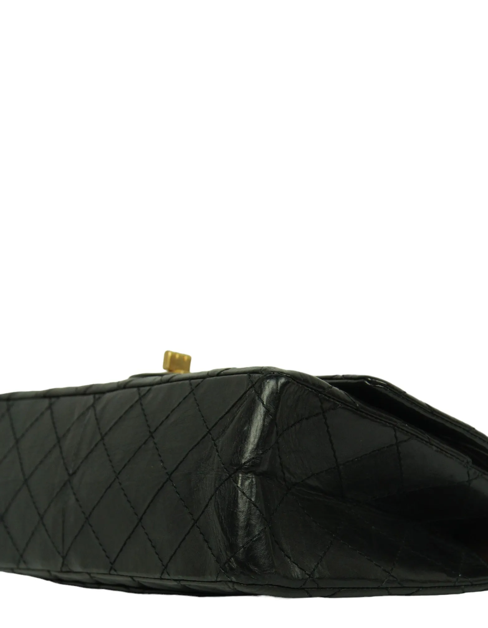 Chanel Black Calfskin Quilted 2.55 Reissue 226 Flap Bag