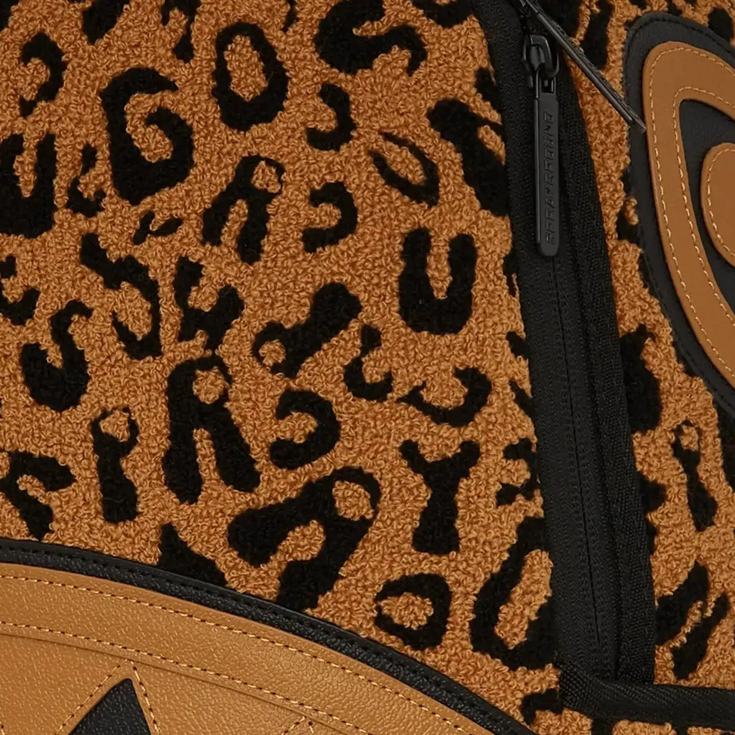 Cheetah Chenille DLXSV Backpack