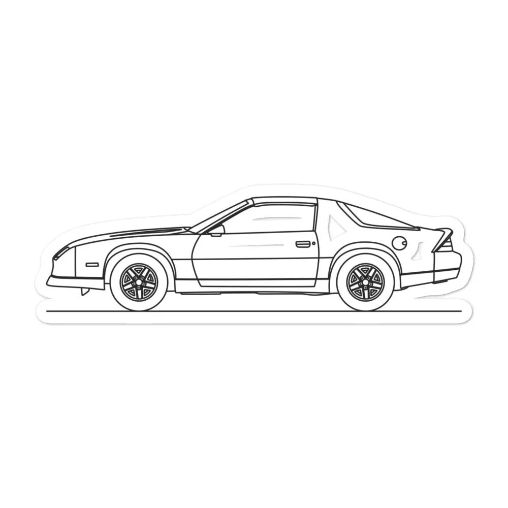 Chevrolet Camaro Z28 III Outline Sticker