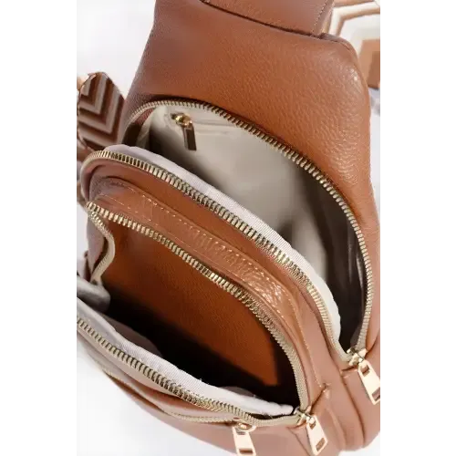 Chevron Crossbody Bag