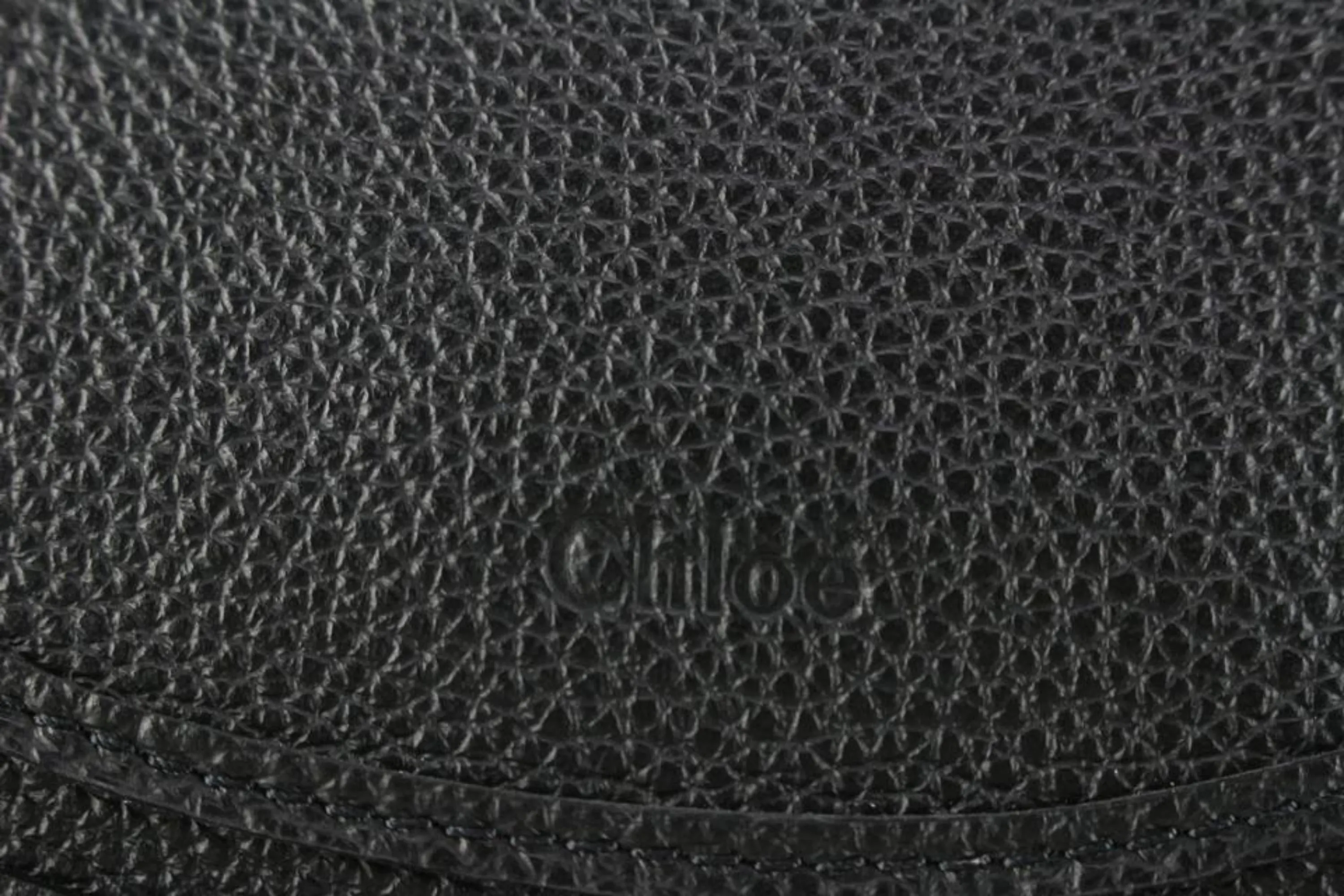 Chloé Black Calfskin Medium Marcie Round Crossbody Bag  20cl82s