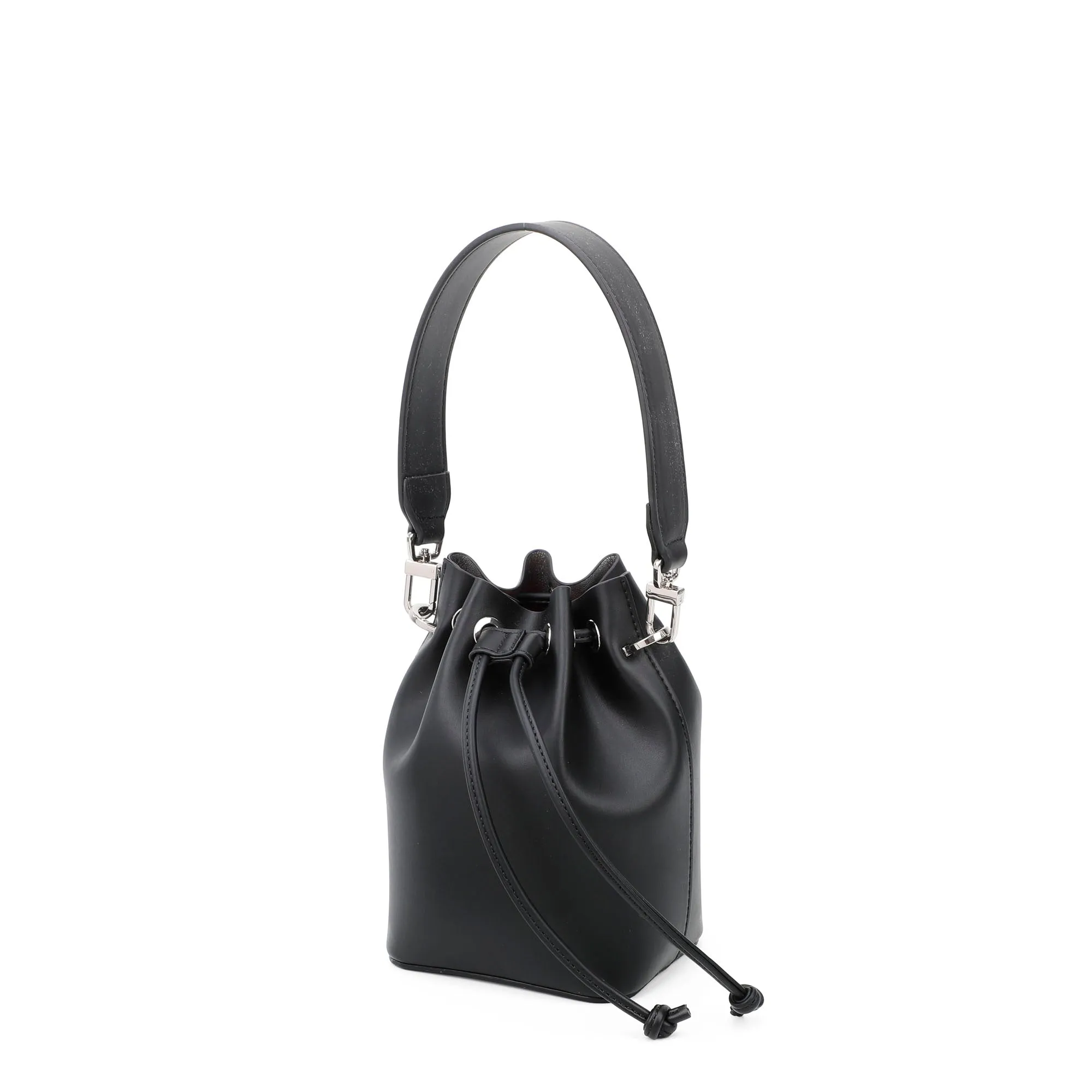 Chloe Mini Bucket Crossbody - Black