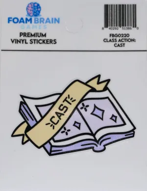 Class Action Sticker: Cast