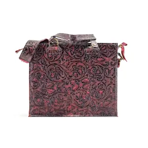 Clerk - All Embossed w/ Burgundy Tool