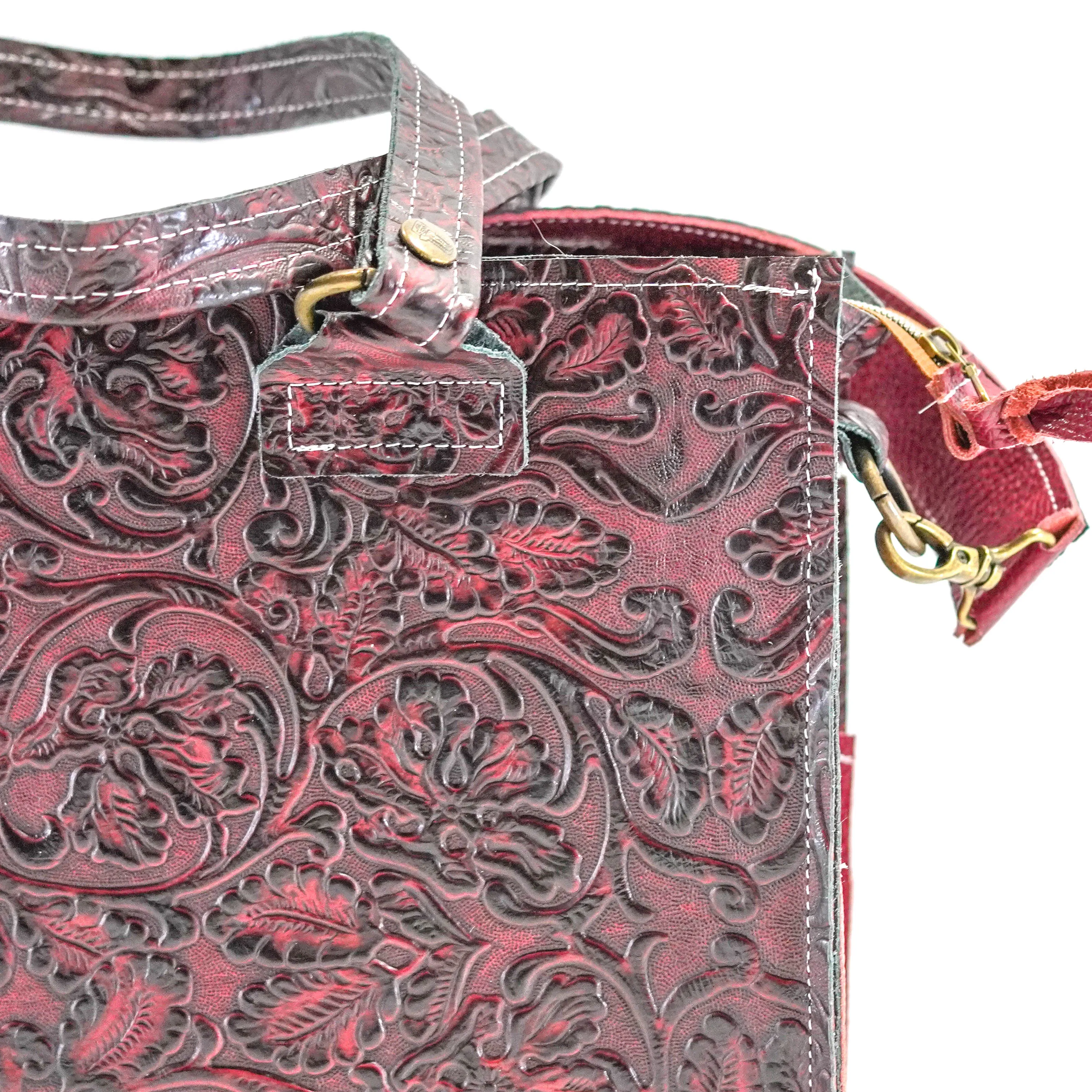 Clerk - All Embossed w/ Burgundy Tool
