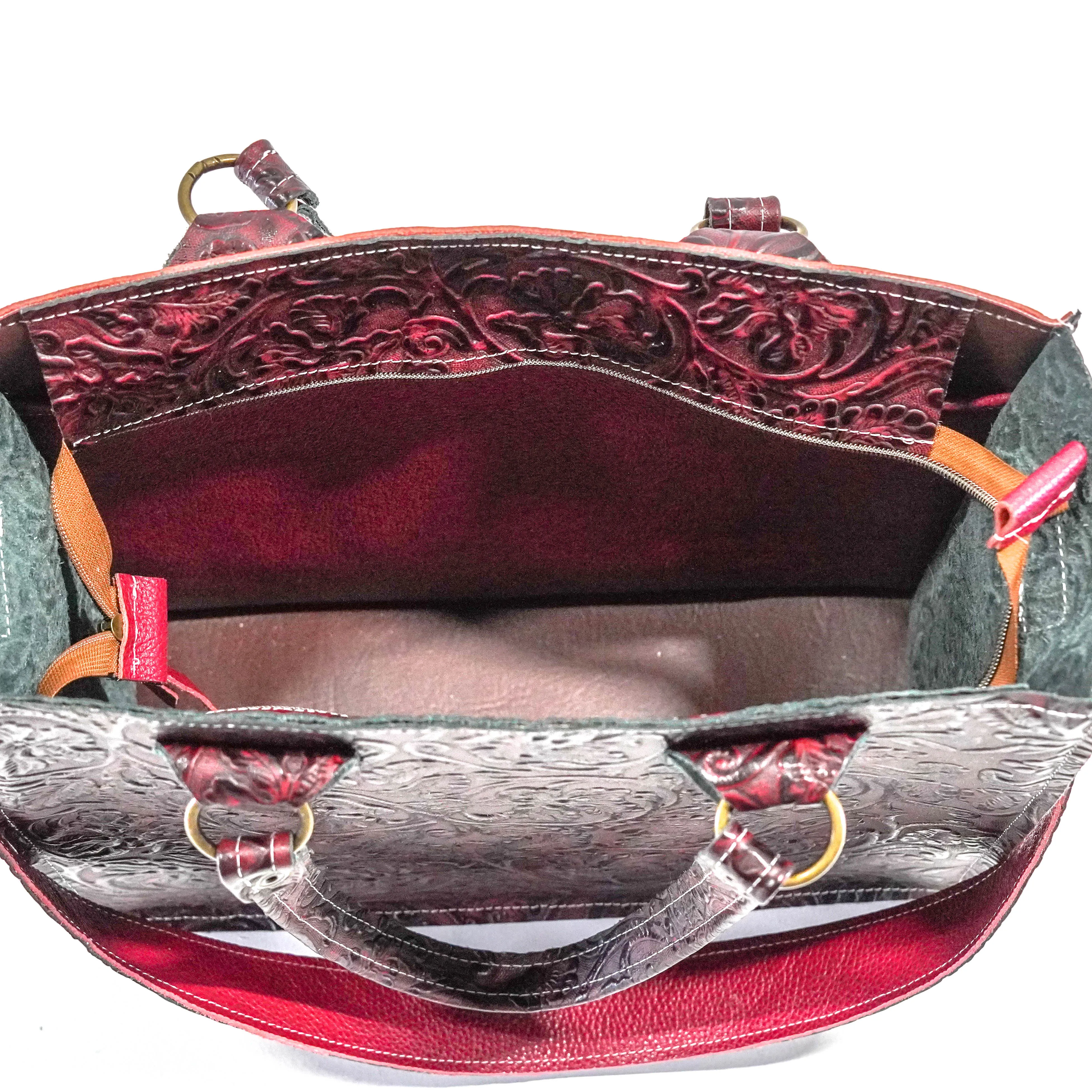 Clerk - All Embossed w/ Burgundy Tool