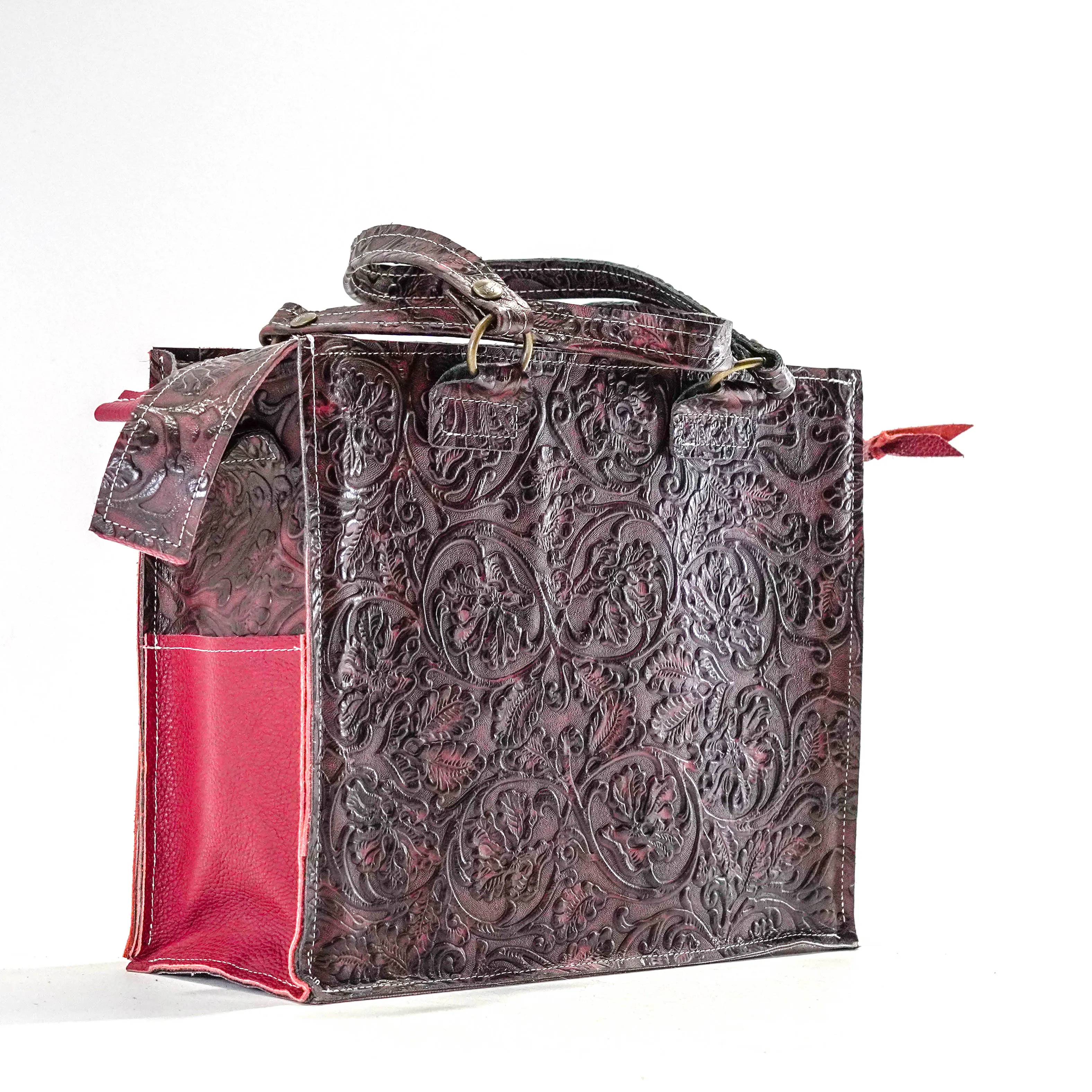 Clerk - All Embossed w/ Burgundy Tool