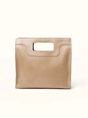 Convertible Leather Crossbody Clutch