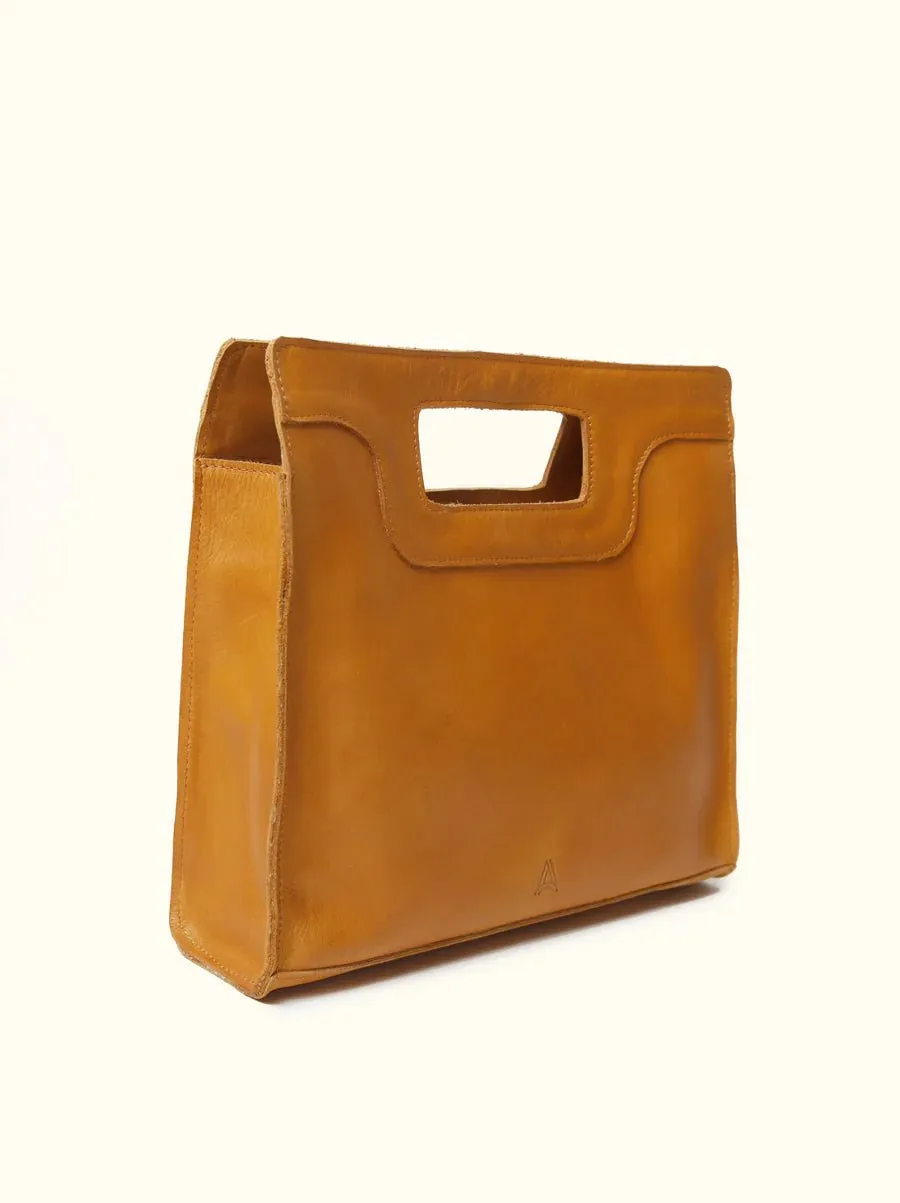 Convertible Leather Crossbody Clutch