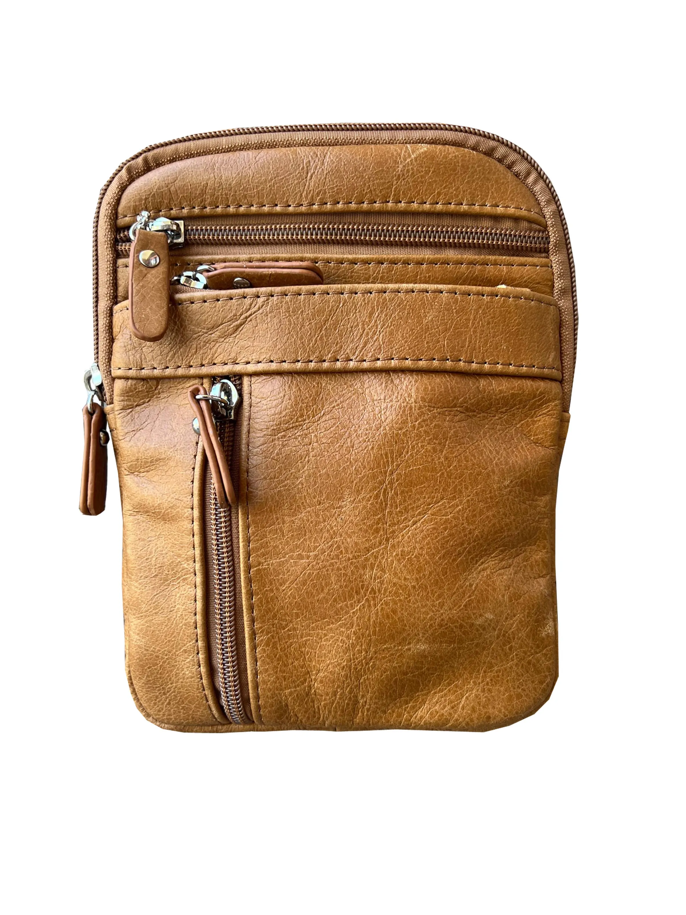 Cowhide Leather Crossbody /Stuffology Boutique