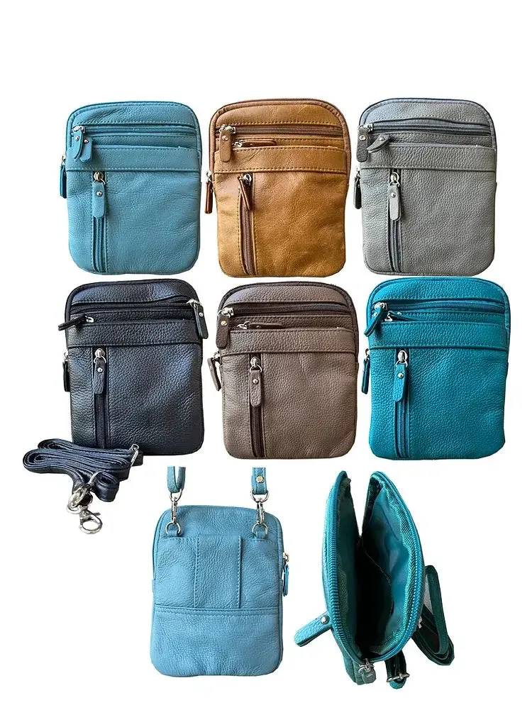 Cowhide Leather Crossbody /Stuffology Boutique