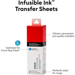 Cricut Infusible Ink Transfer Sheets - 2 Sheets 4.5" x 12"