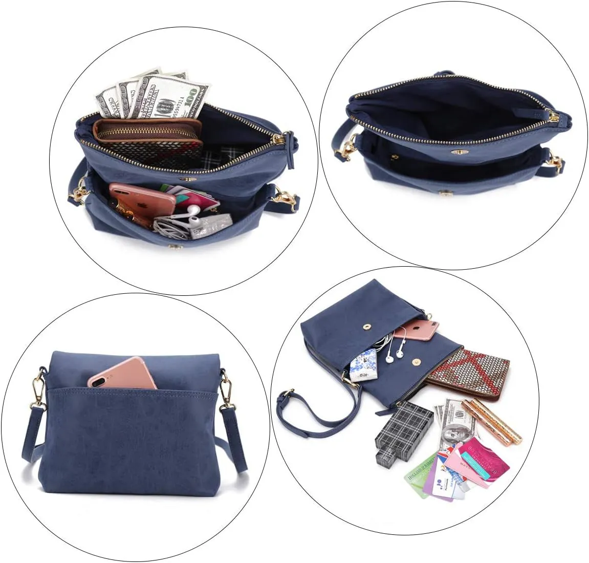 Crossbody bags for Women, Shoulder Bag with adjustable strap
