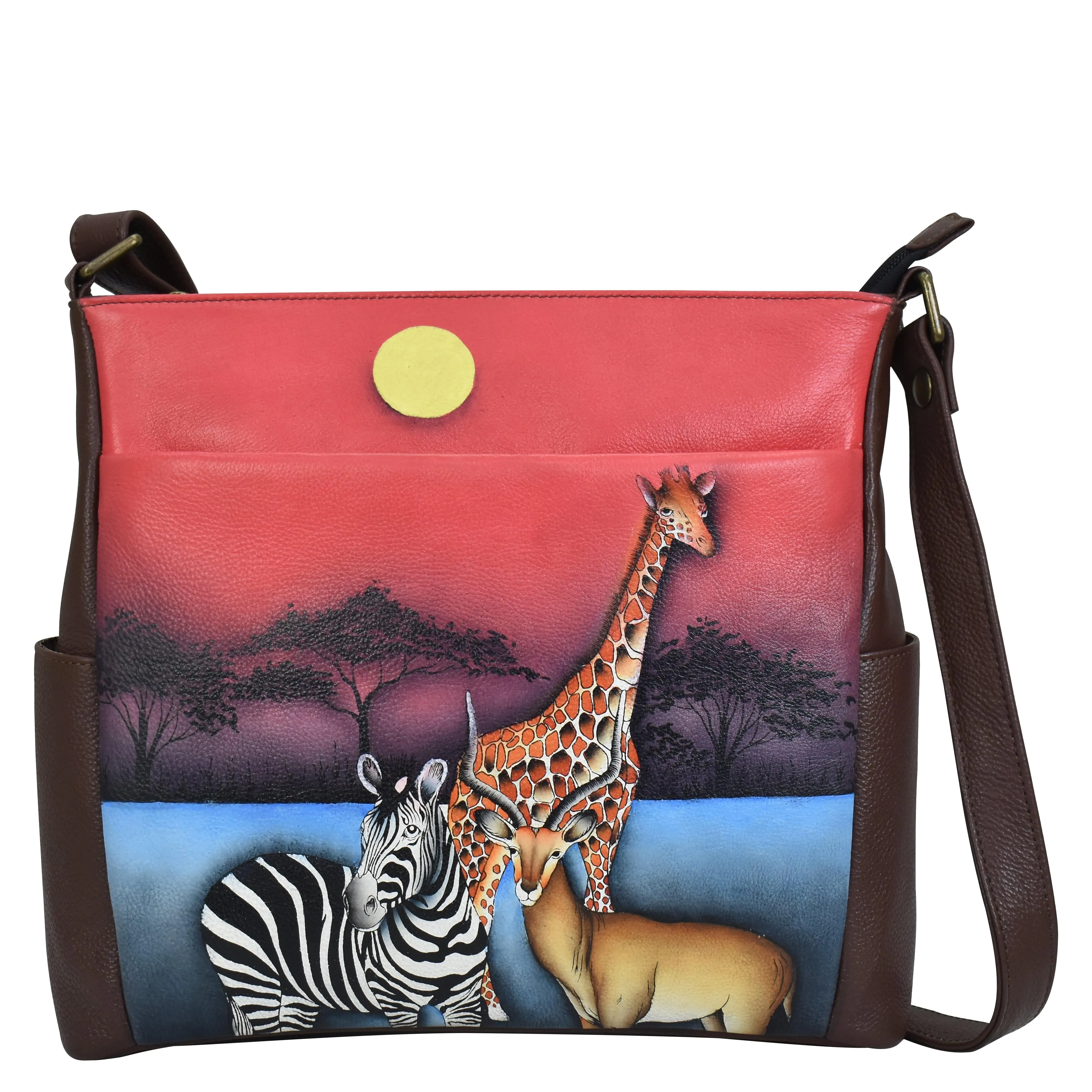 Crossbody with Side Pockets - 8356