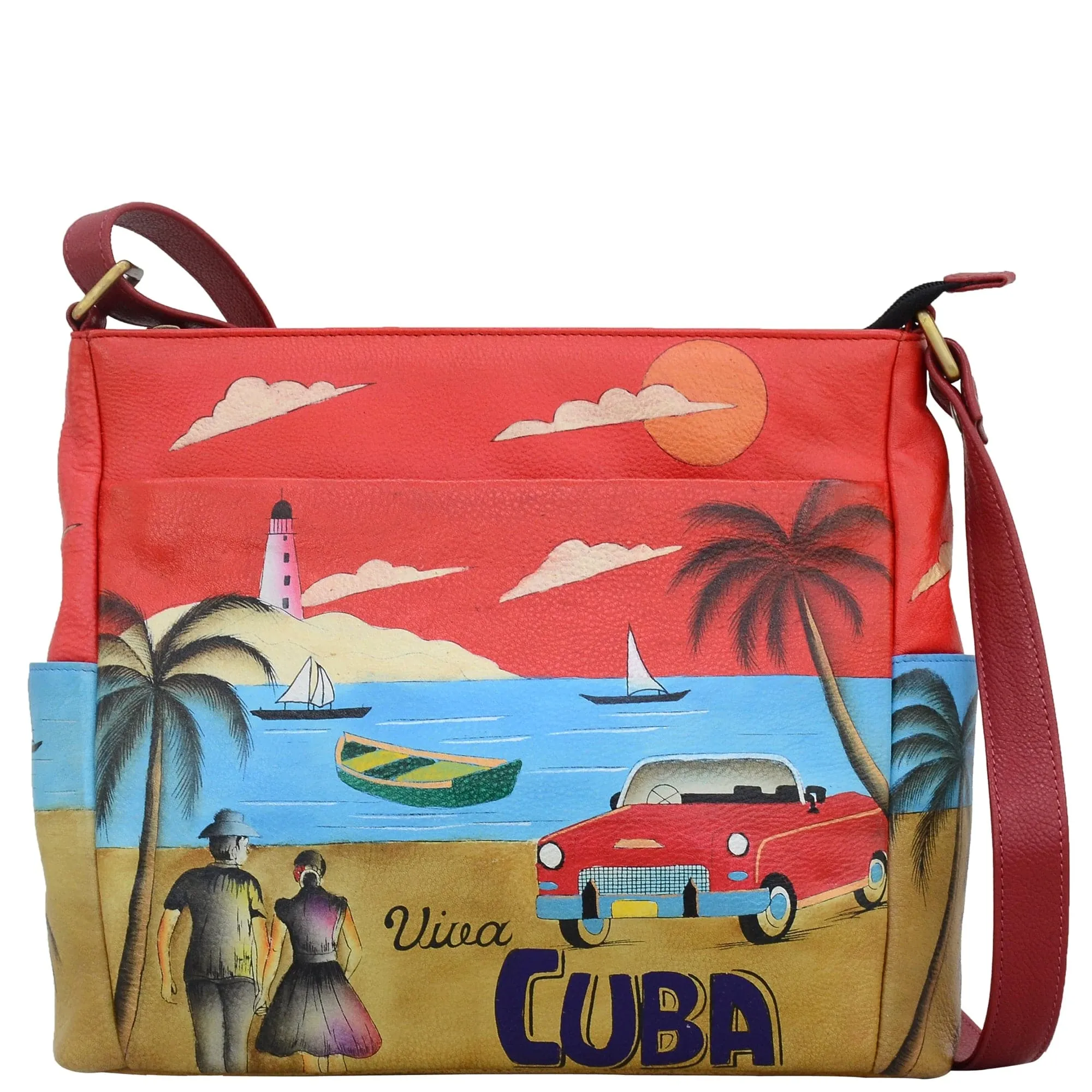 Crossbody with Side Pockets - 8356