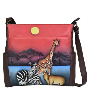 Crossbody with Side Pockets - 8356