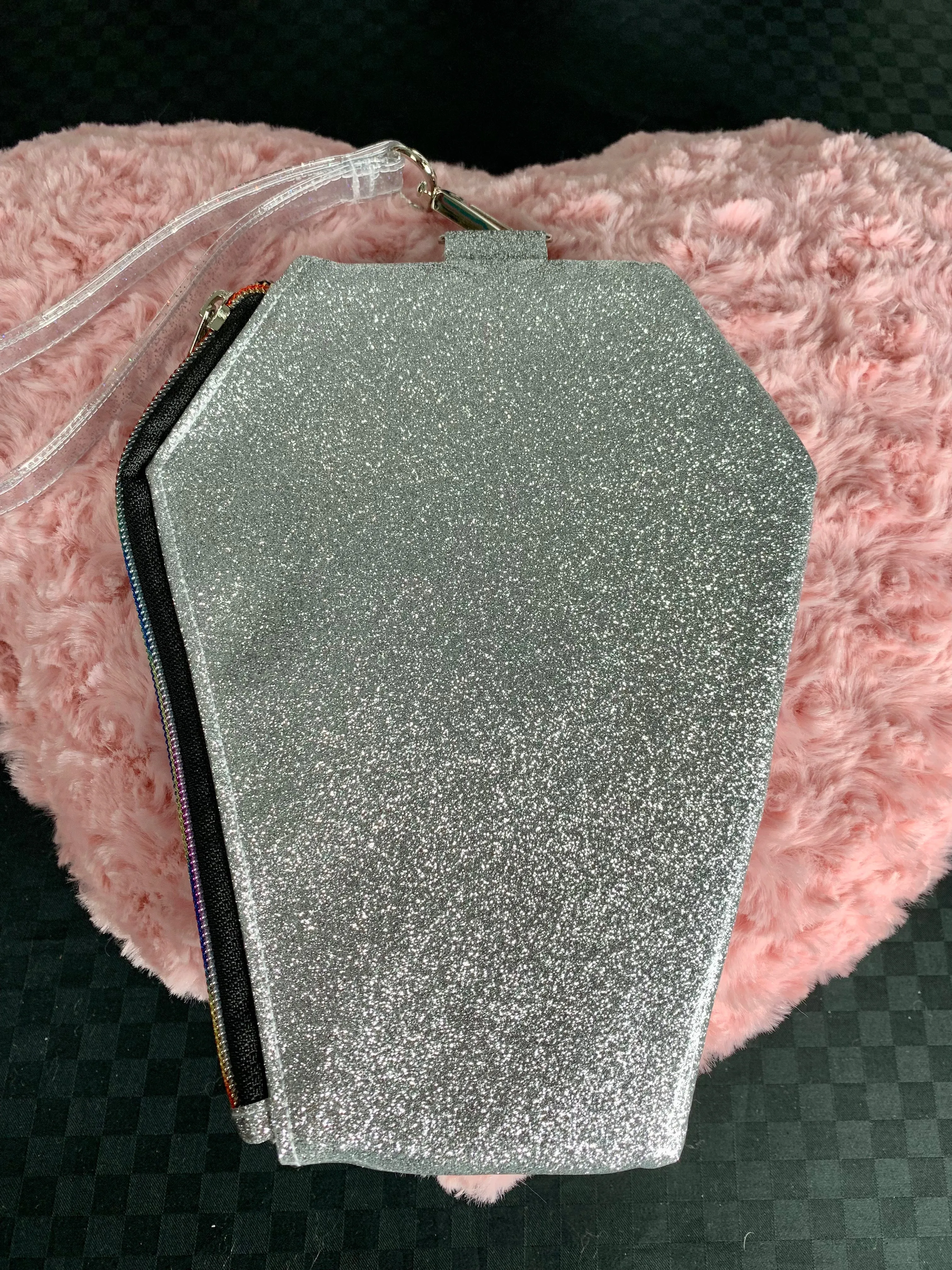 Crossing animals wristlet bag