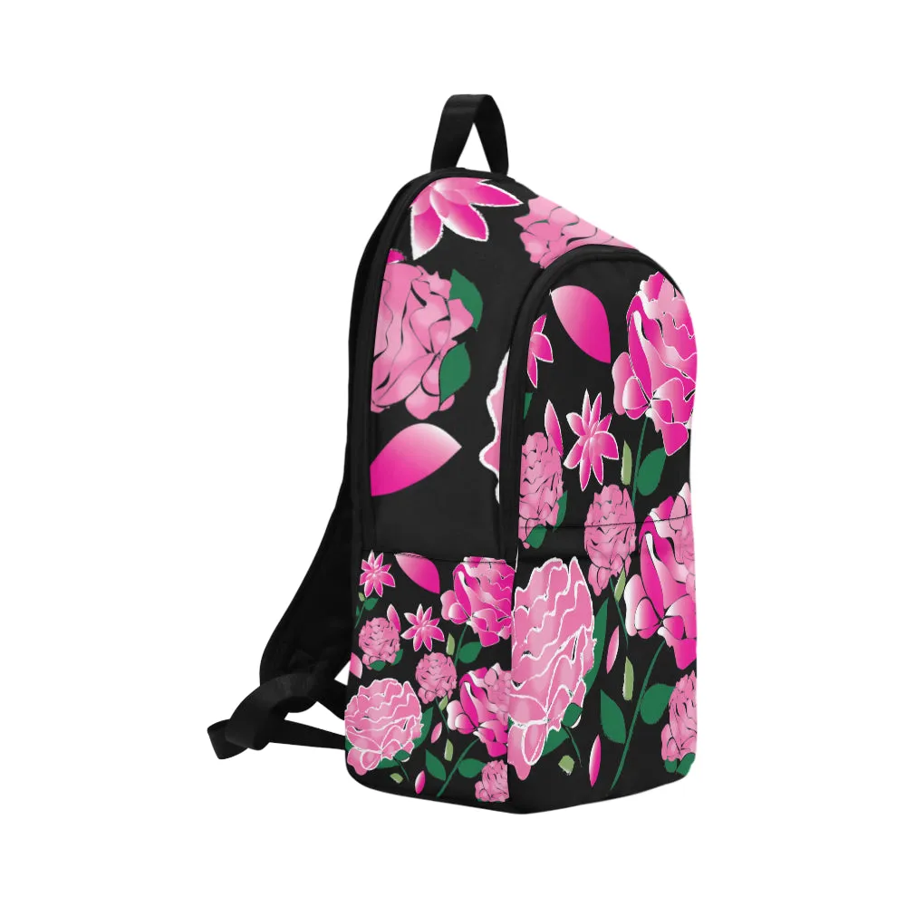 Custom Order - AMMA JO Backpack - Peony Noire
