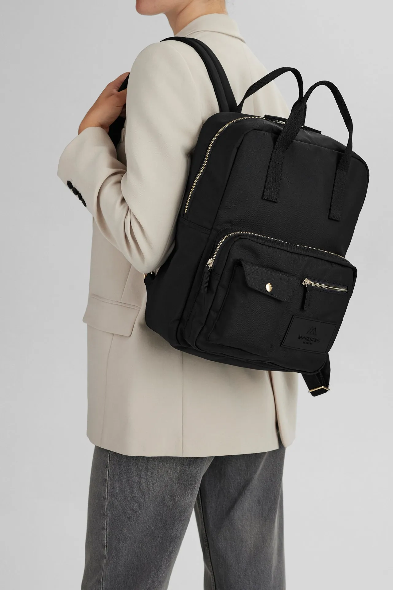 DarlaMBG Backpack, Monochrome, Gold