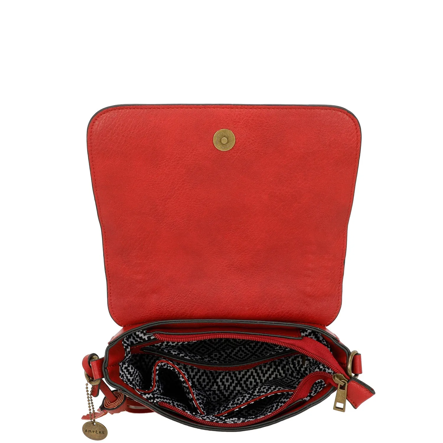 Della Crossbody Vegan Leather - Brown