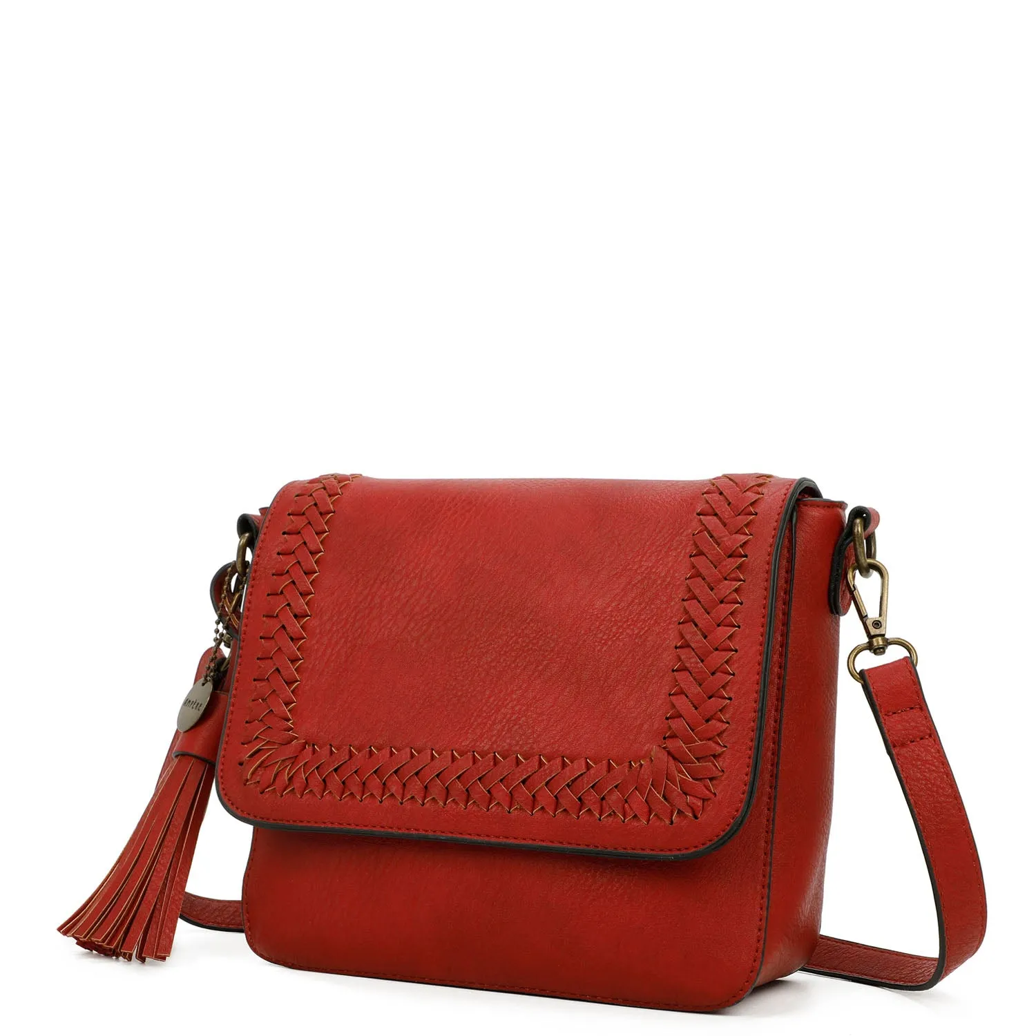 Della Crossbody Vegan Leather - Brown