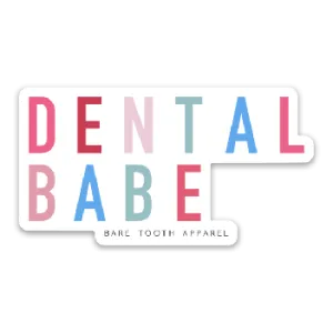 Dental Babe Sticker