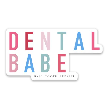 Dental Babe Sticker
