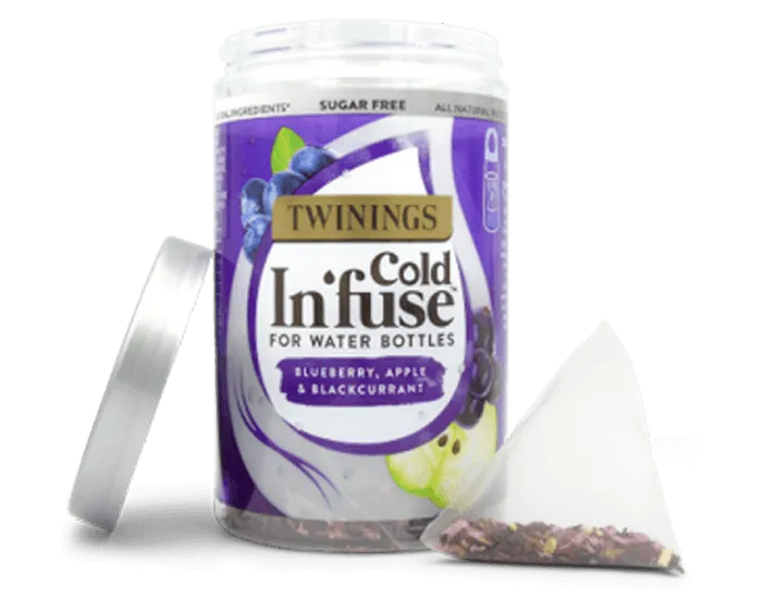 Drinks Pack: Twinings Cold Infuse Tea - Watermelon- Strawberry & Mint (12s x 2.5g)