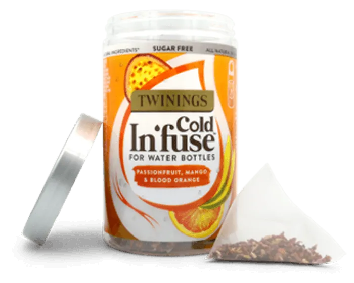 Drinks Pack: Twinings Cold Infuse Tea - Watermelon- Strawberry & Mint (12s x 2.5g)