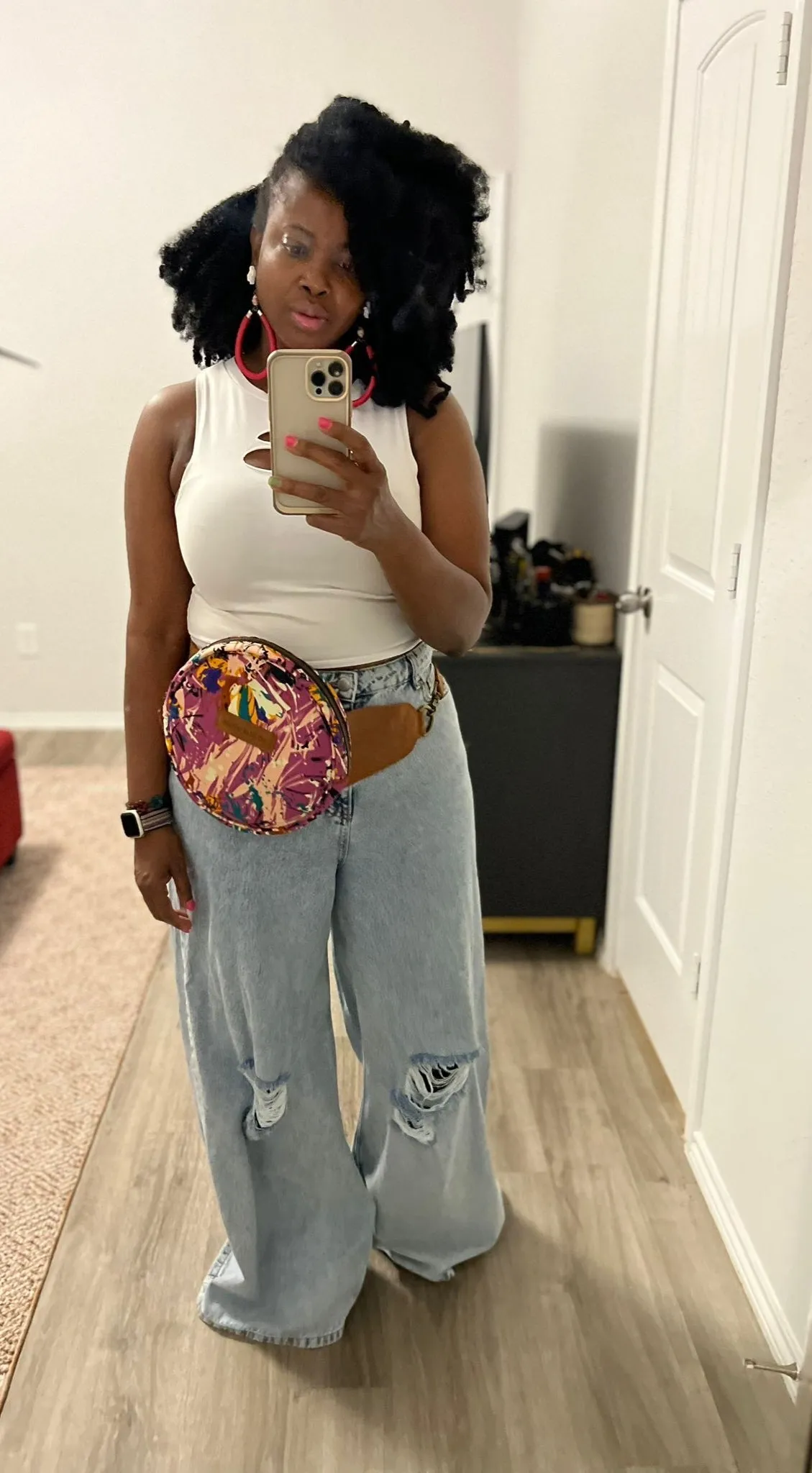 Duara Crossbody/Belt Bag - Graffiti