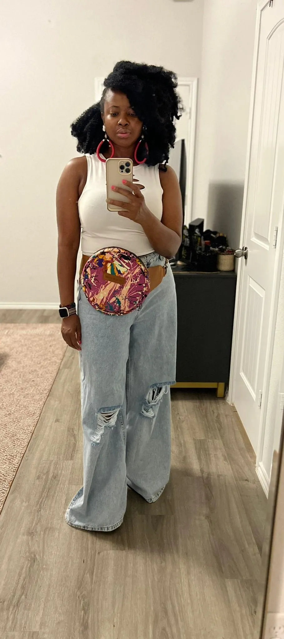 Duara Crossbody/Belt Bag - Melon