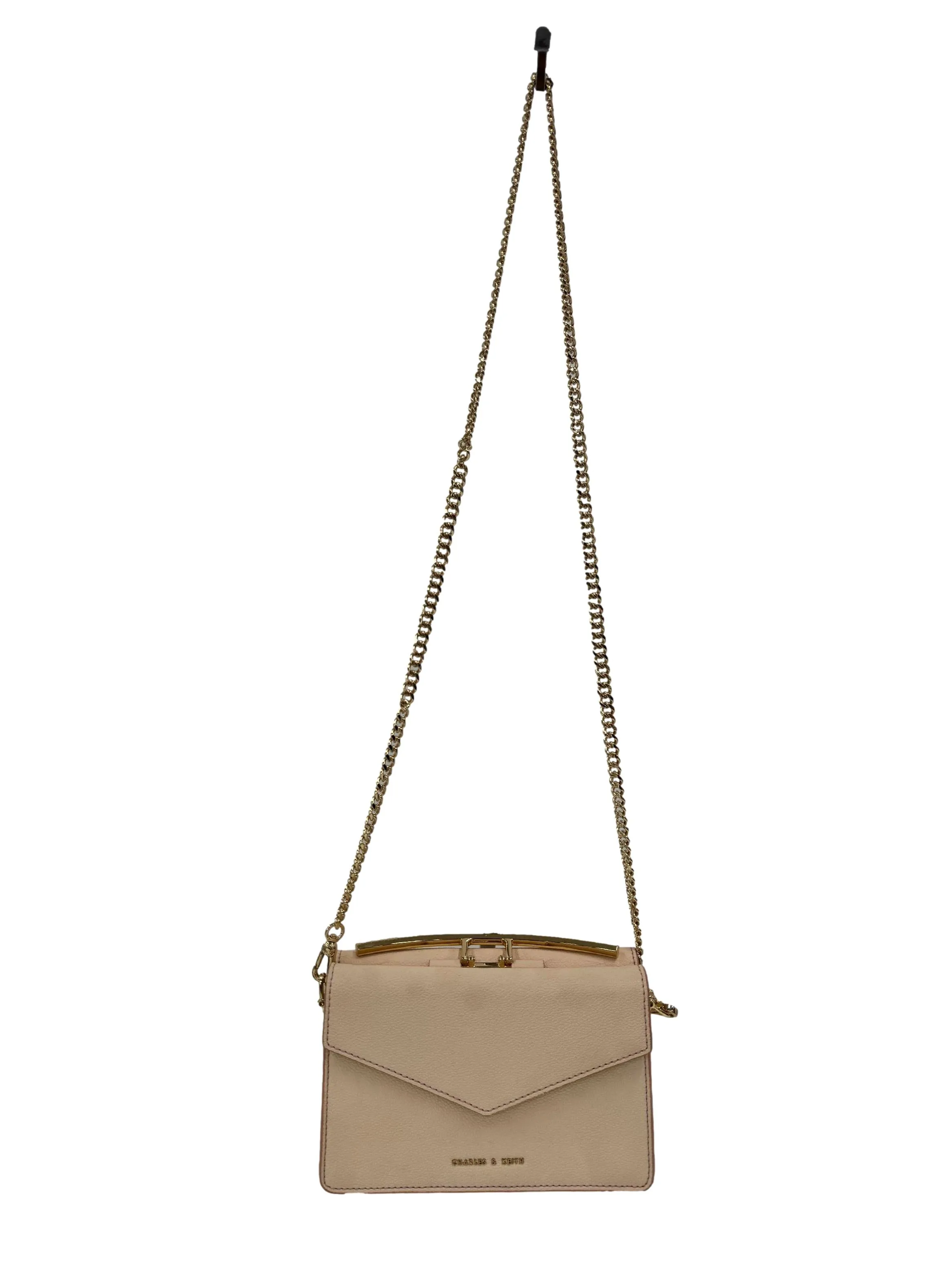 Dusty Pink Tassels Crossbody Bag
