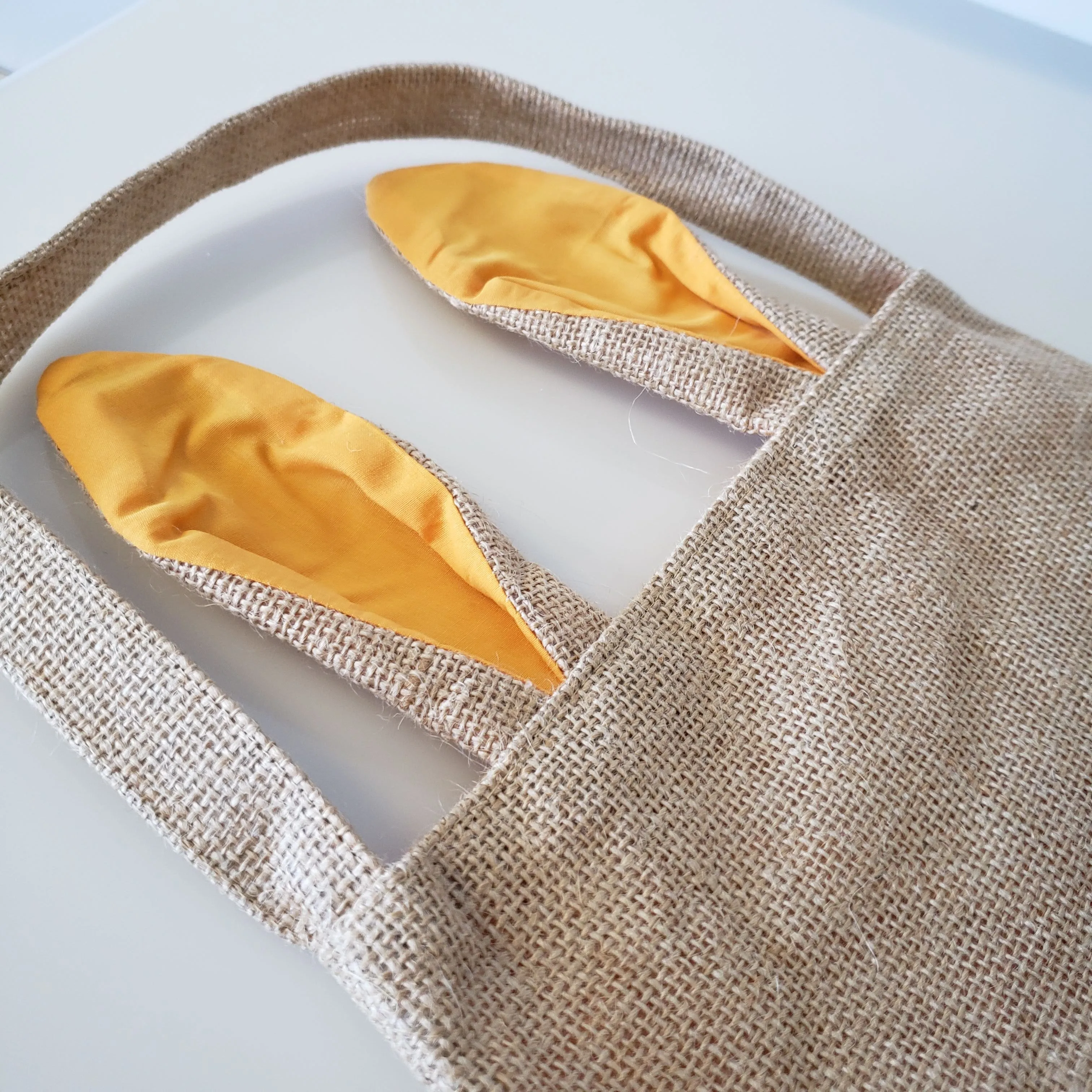 Easter Bunny BAGS Burlap