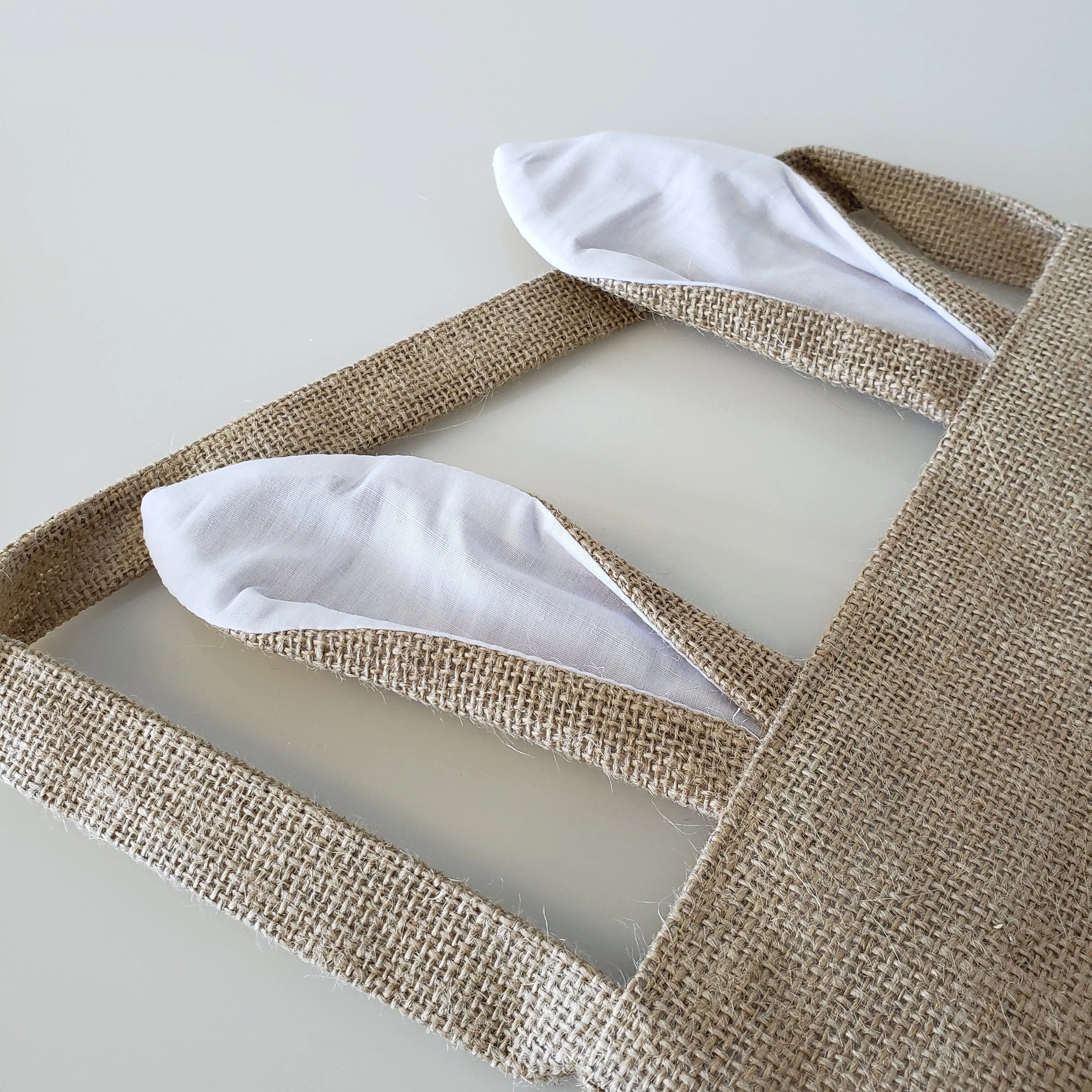 Easter Bunny BAGS Burlap