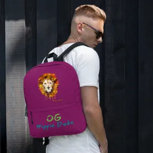 Eggplant Backpack - OG Hippie Dude