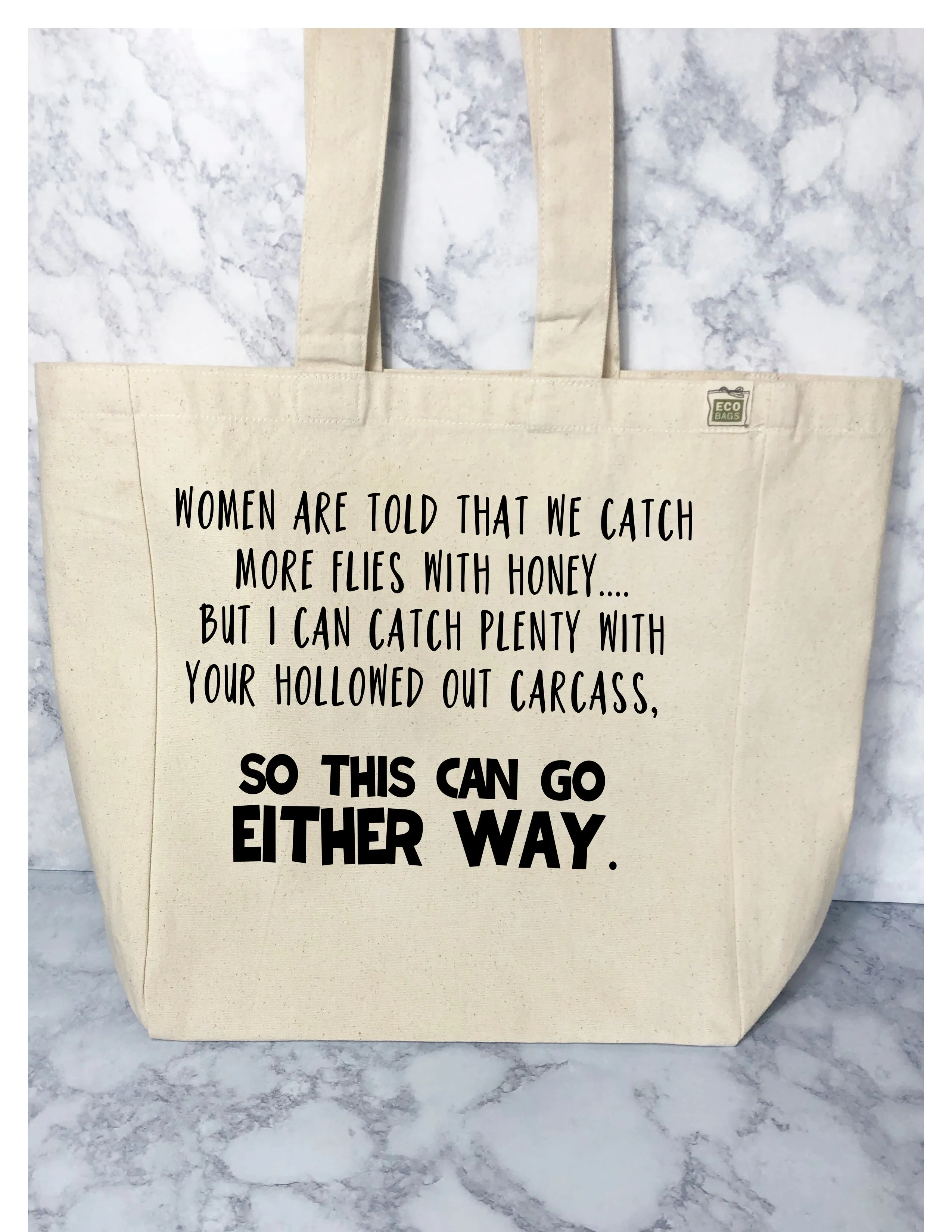 either way - tote bag