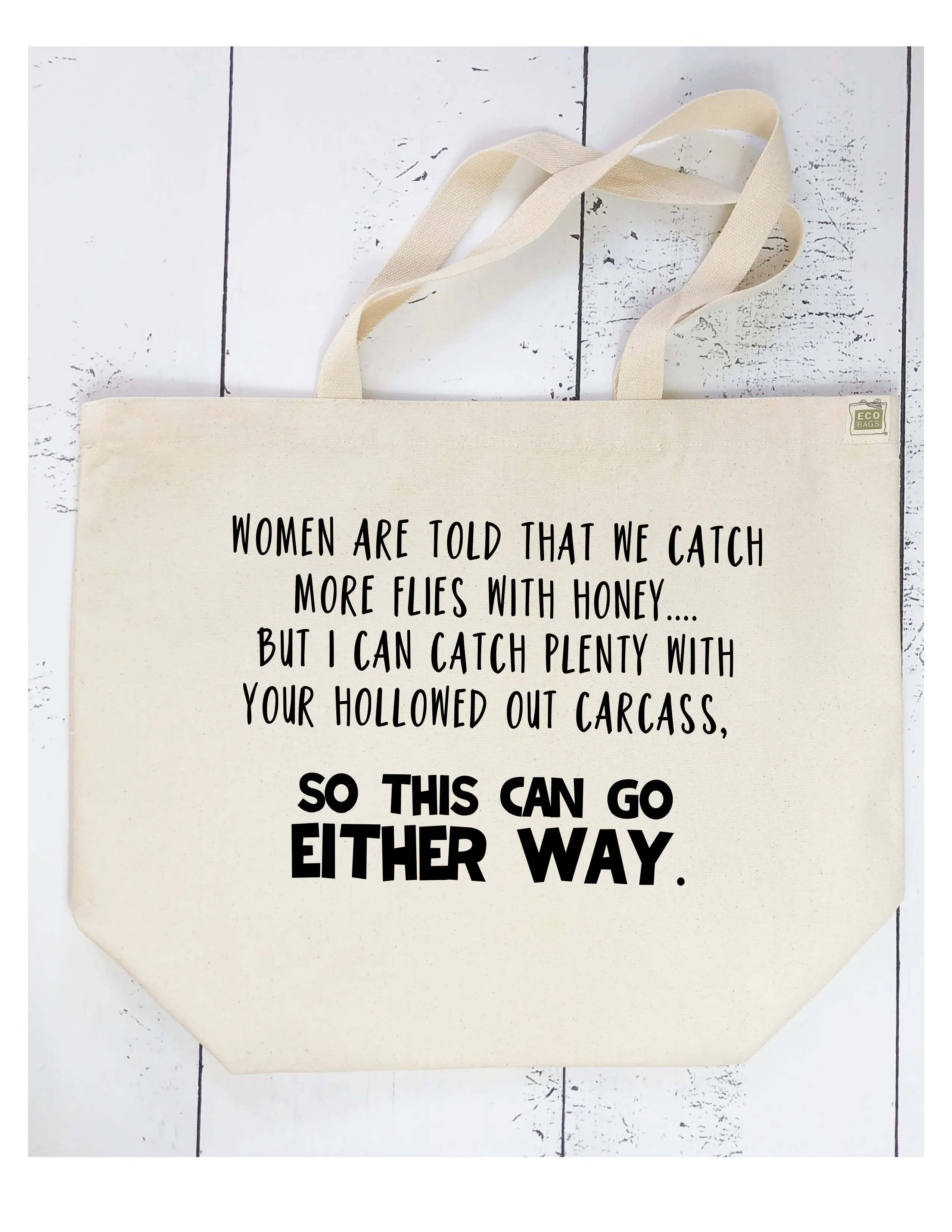 either way - tote bag